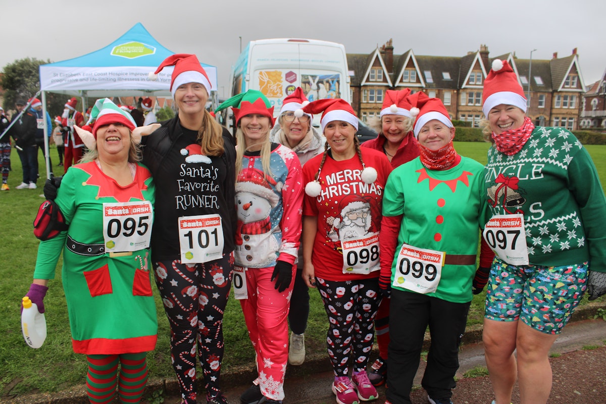 The Santa Dash was a great success